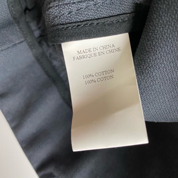 Theory School Boy Blazer Charcoal Gray Cotton Womens Size 2 - Picture 8 of 11